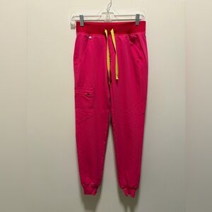 Figs Zamora Scrub Joggers Hot Pink Size XXS